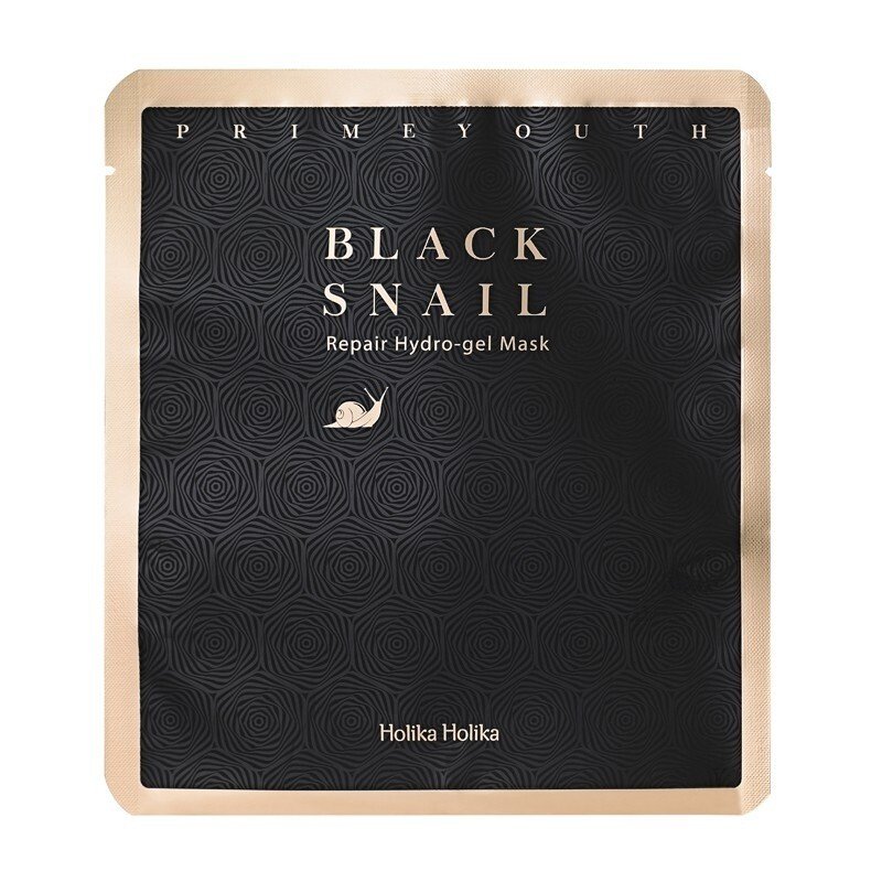 Holika Holika Prime Youth Black Snail Repair Hydro Gel Mask – veido kaukė